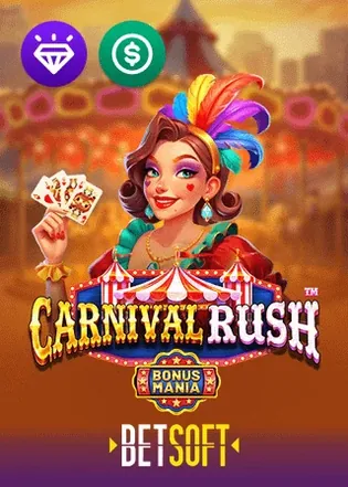 Carnival Rush gokkast van Betsoft